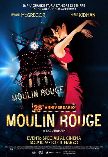 MOULIN ROUGE - 25esimo ANNIVERSARIO
